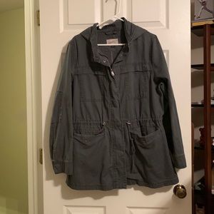 Universal Thread grey canvas jacket